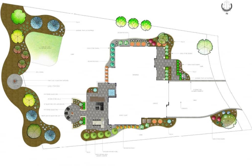 House Landscape Design 