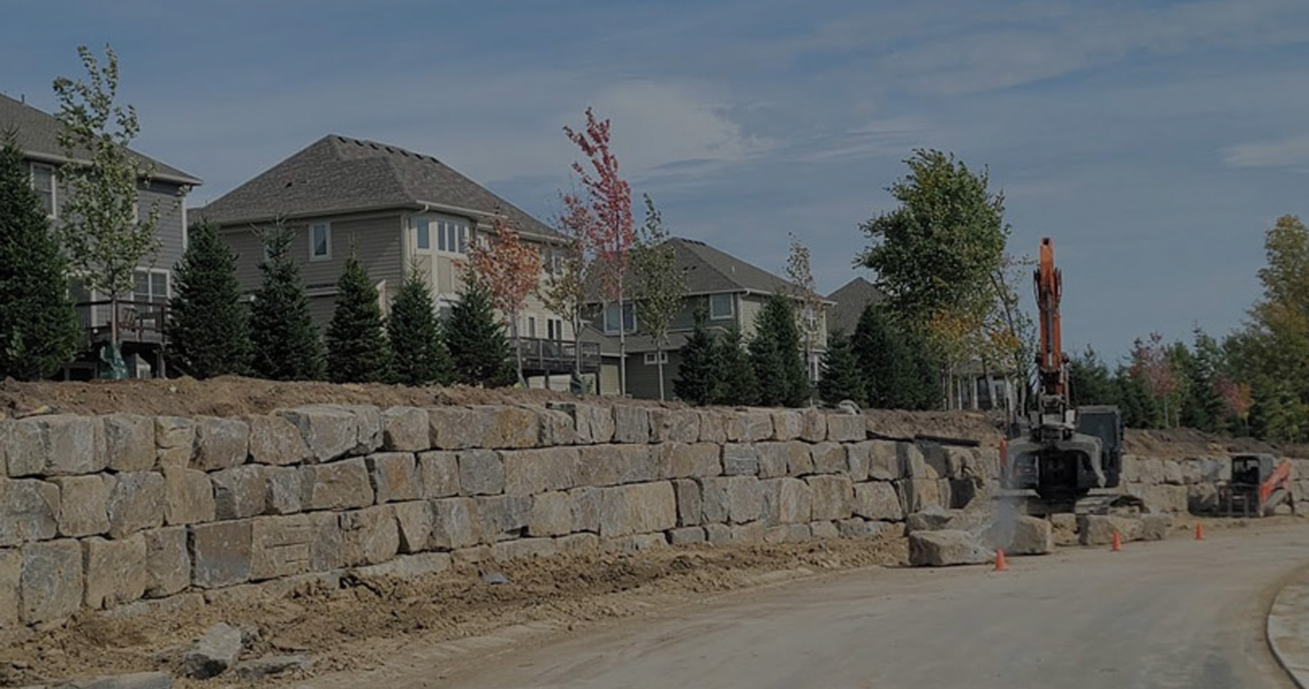 Commercial retaining wall contractor in Minnesota