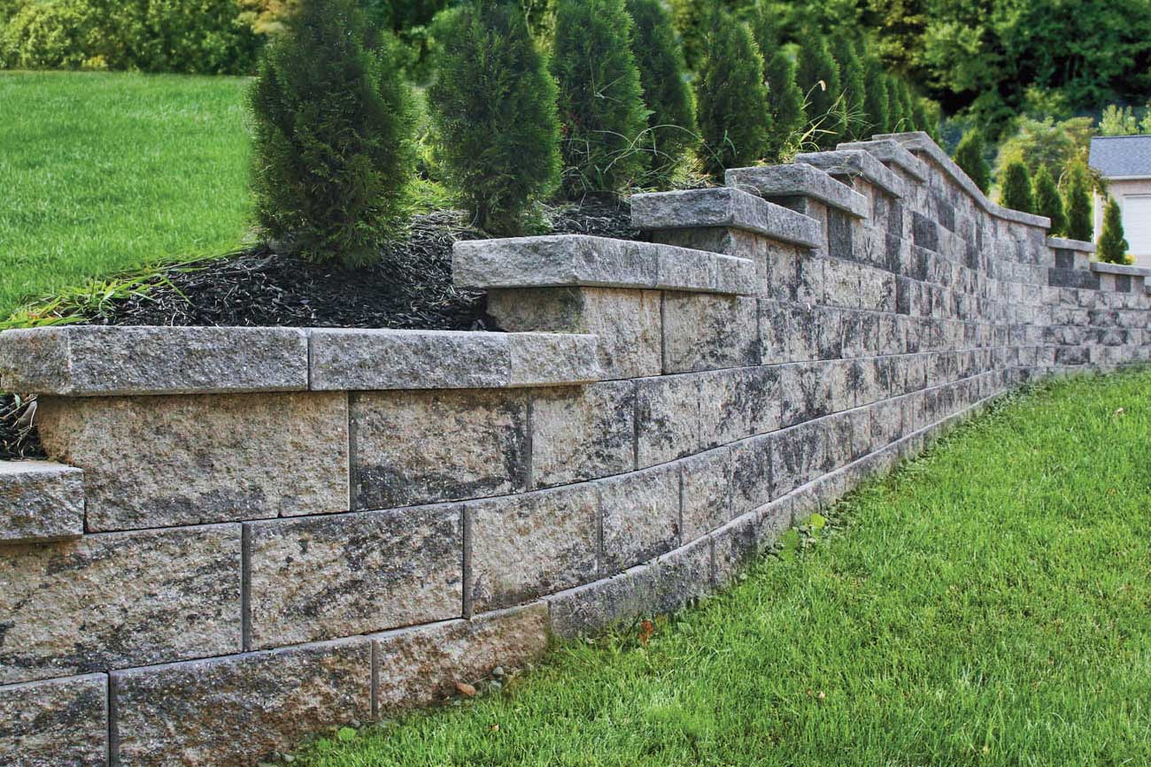 Concrete block wall construction detail Minnesota